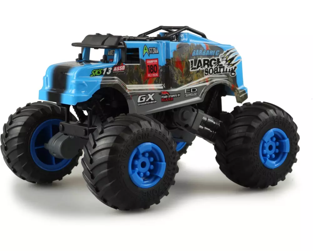 Amewi Monster Truck Crazy SXS13 Blau, 1:16, RTR