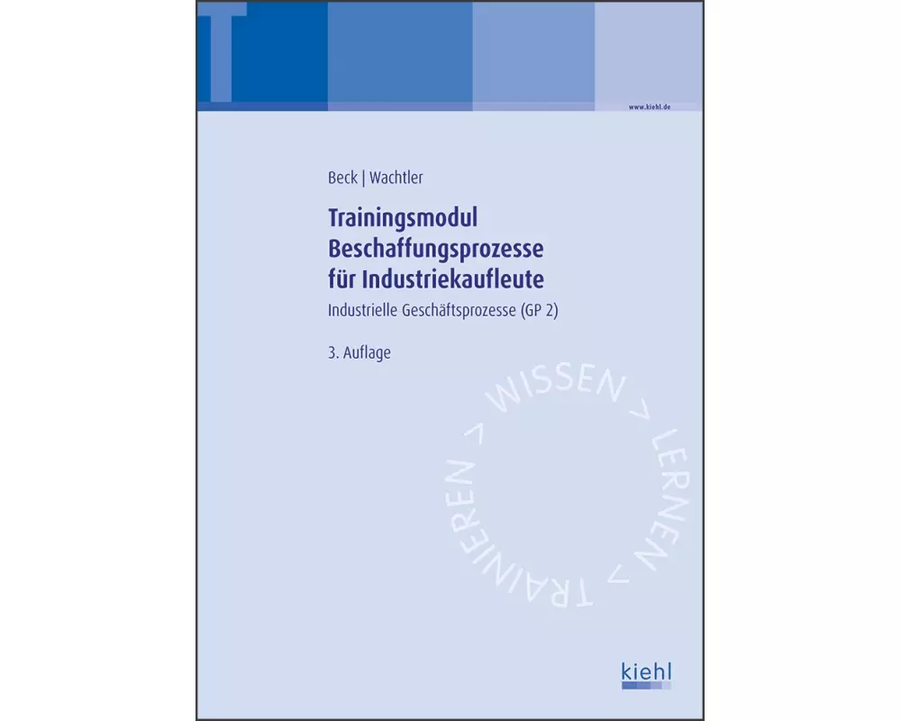 Trainingsmodul Beschaffungsprozesse für Industriekaufleute