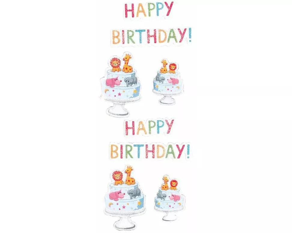 Geburtstagstorte und Happy Birthday