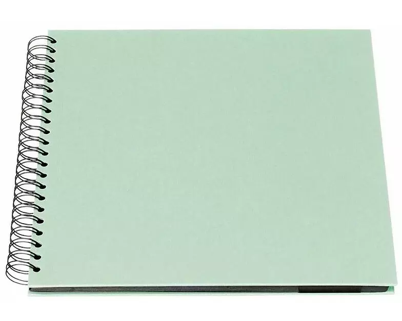 S.O.H.O. Mint - Wire-o Fotoalbum 60/290 x 290 mm, schwarz