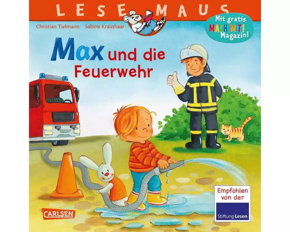 LESEMAUS 55: Max und die Feuerwehr