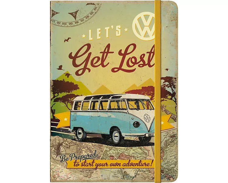 Notizbuch. Volkswagen / let's get lost / A5