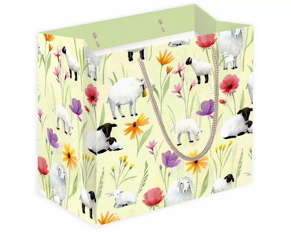Geschenktasche. Schafe / kompakt