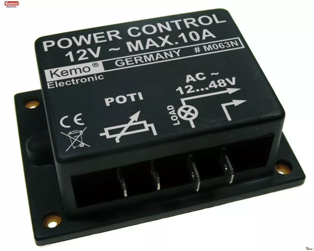 Kemo Dimmer M063N 12 - 48 V/AC, max. 10 A