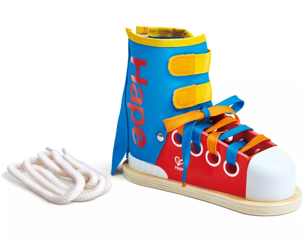 Hape Beschäftigungsspielzeug Lacing Shoes