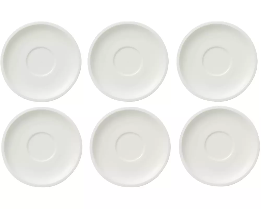 Villeroy & Boch Untertasse Artesano Original 6 Stück, Weiss