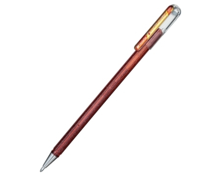 PENTEL Roller Hybrid Dual Metallic K110-DFX orange/metallic gelb 1.0mm