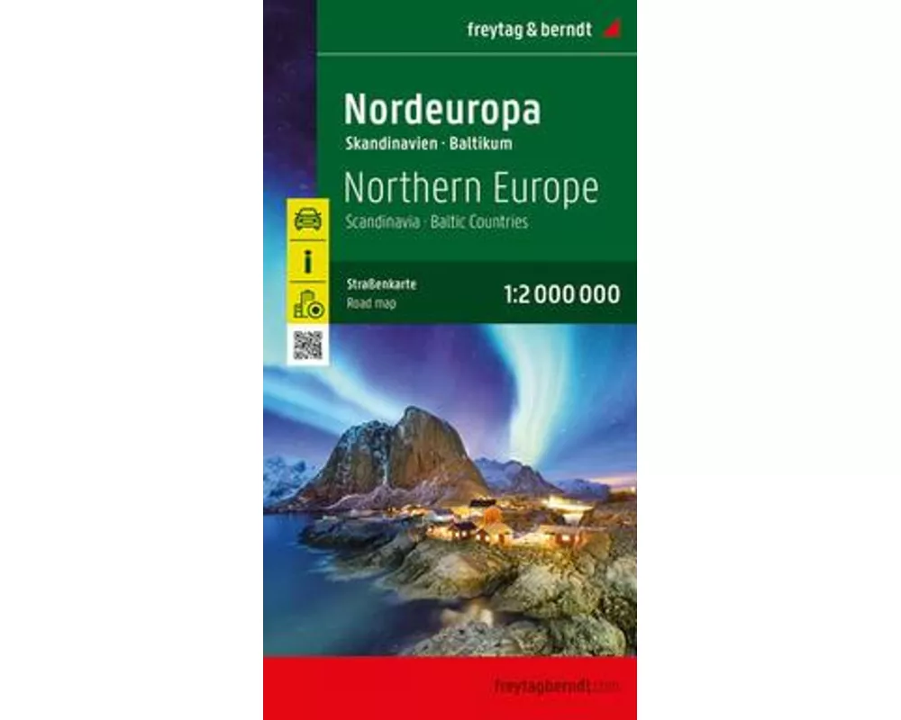 freytag & berndt Straßenkarte Nordeuropa 1:2 Mio