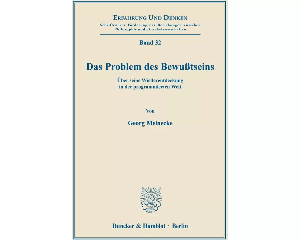 Das Problem des Bewußtseins