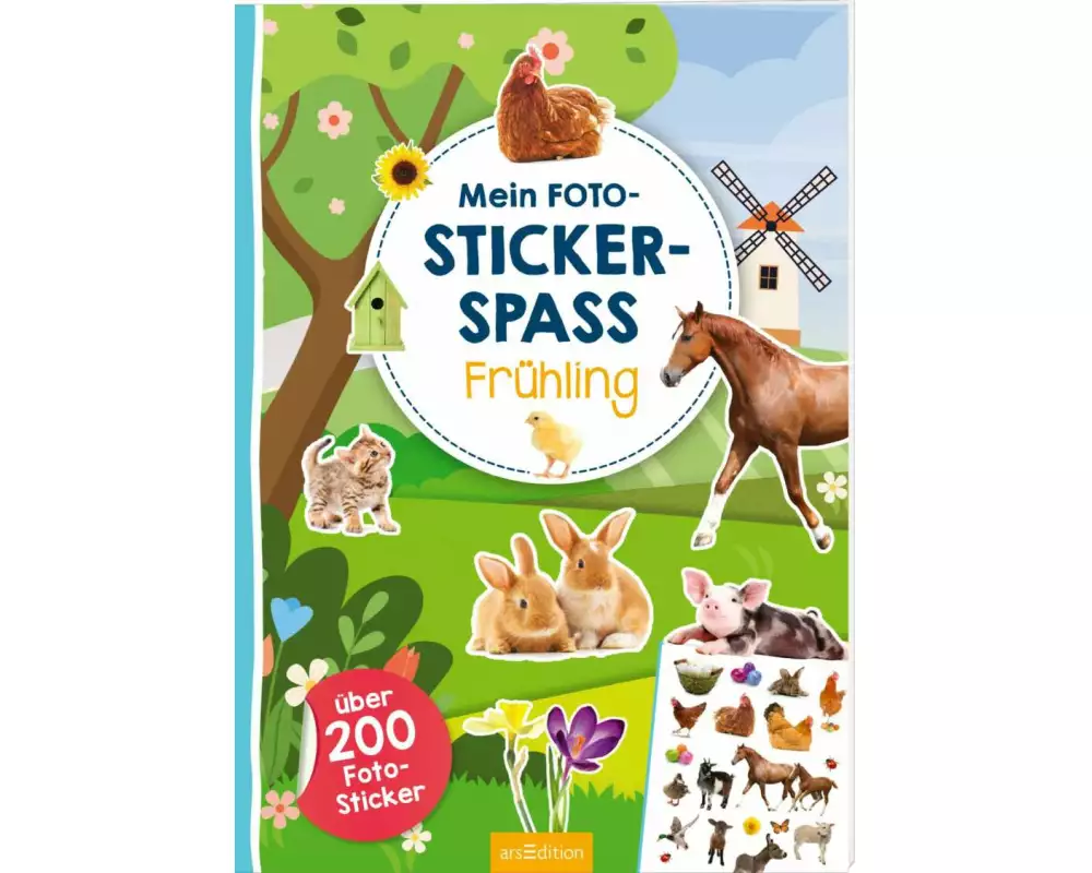 Mein Foto-Stickerspaß – Frühling