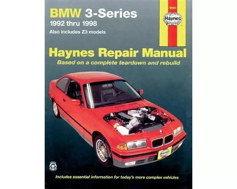 BMW 3 Series (1992-1998) Haynes Repair Manual (USA)