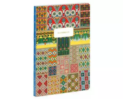 Ancient Egypt Patterns - Albert Racinet A5 Notebook
