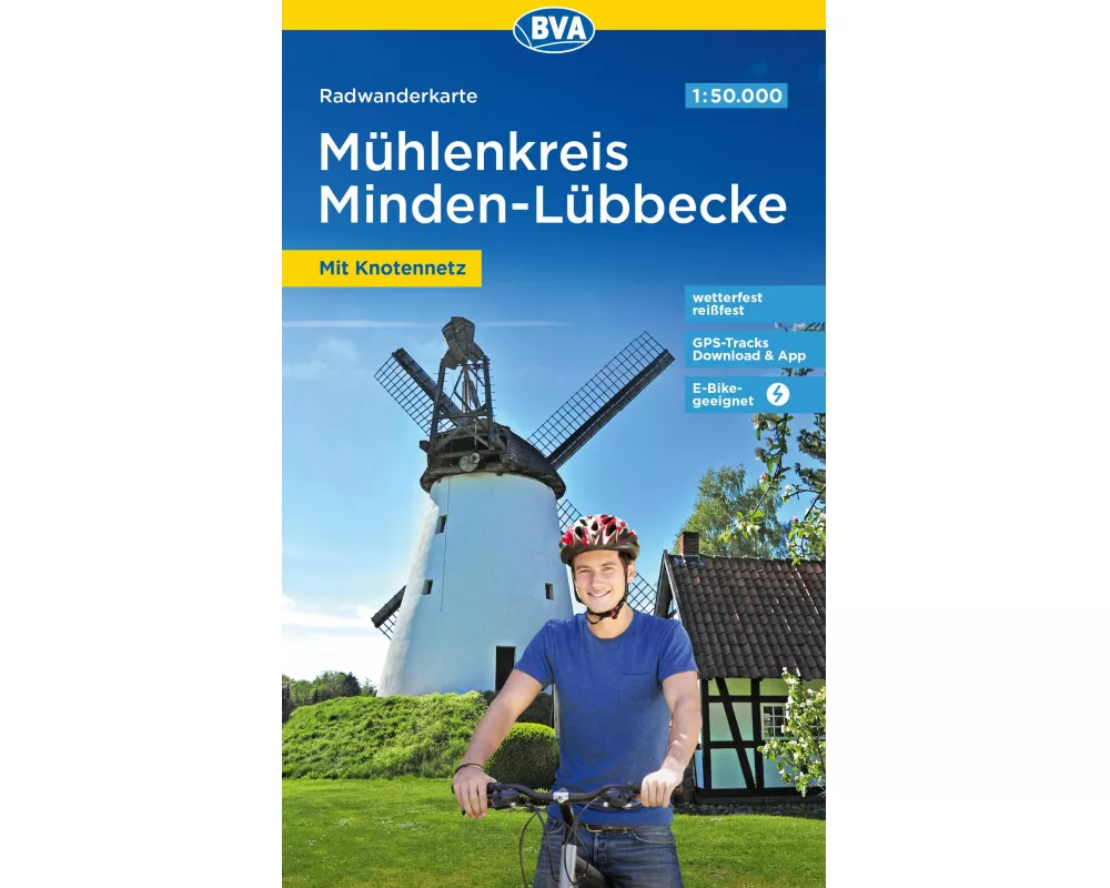 BVA Radwanderkarte Mühlenkreis Minden-Lübbecke 1:50.000