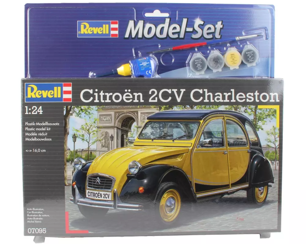 Revell Bausatz Model-Set Citroën 2CV Charleston 1:24