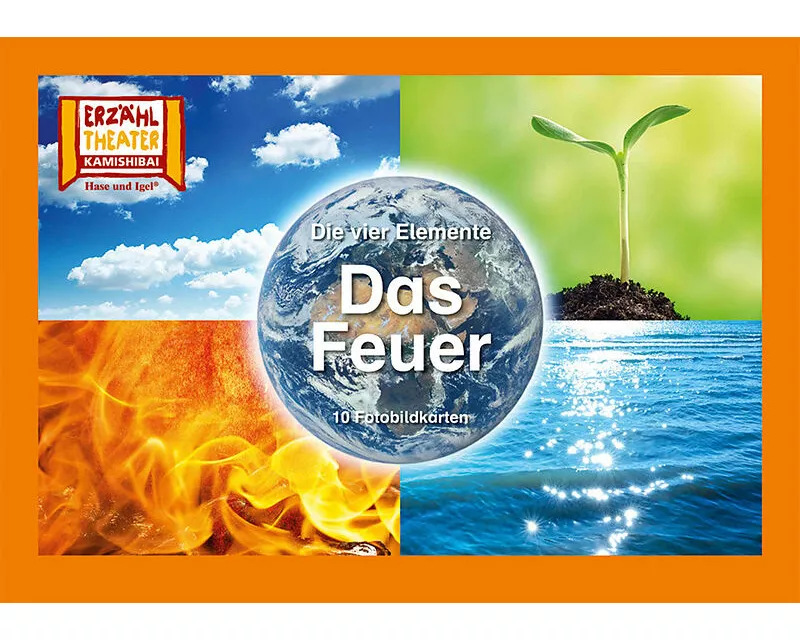 Die vier Elemente - Das Feuer / Kamishibai Bildkarten