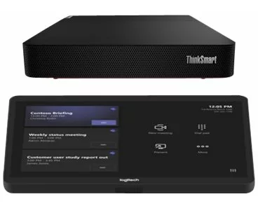 Bundle Logitech BASE Microsoft Teams Rooms no AV with Tap + Lenovo Core Bundle