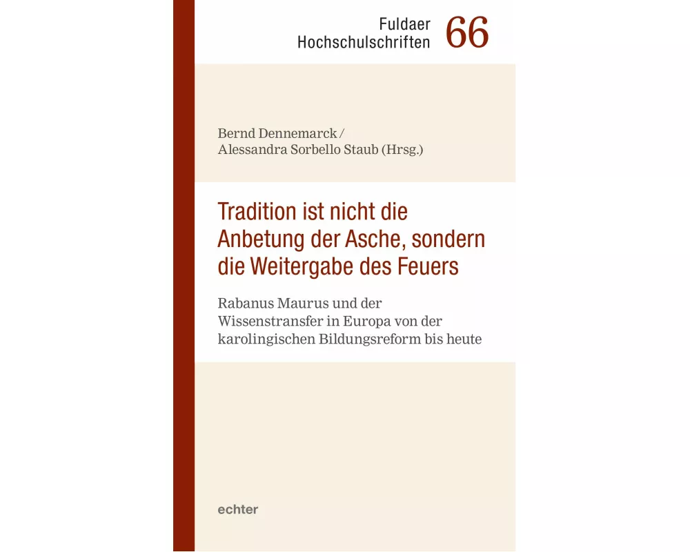 "Tradition ist nicht die Anbetung der Asche, sondern die Weitergabe des Feuers"