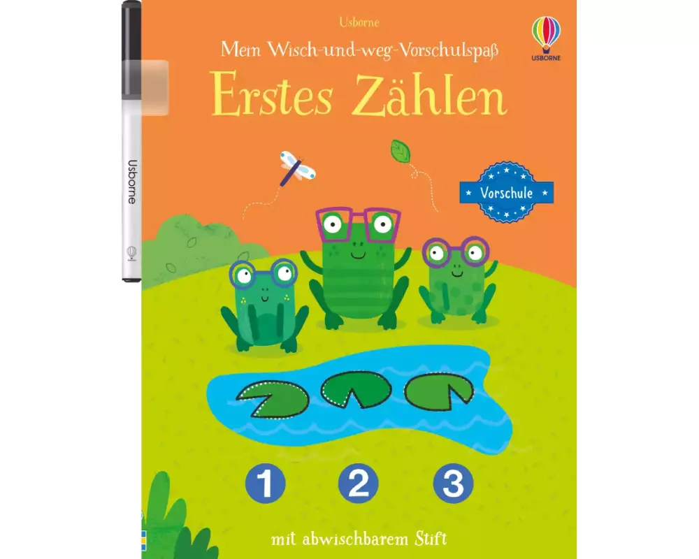 Mein Wisch-und-weg-Vorschulspaß: Erstes Zählen