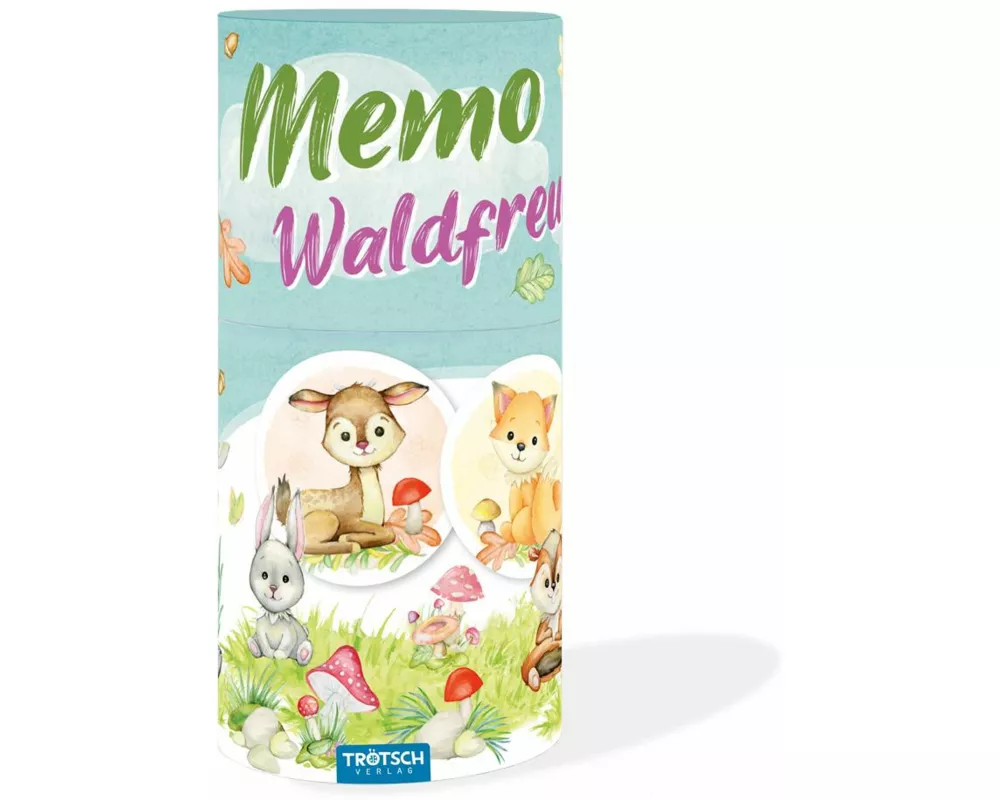 Trötsch Memo Spiel Waldfreunde
