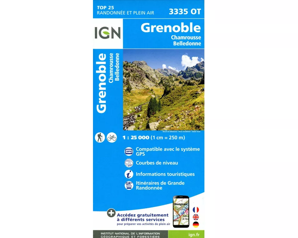 Grenoble 1:25 000