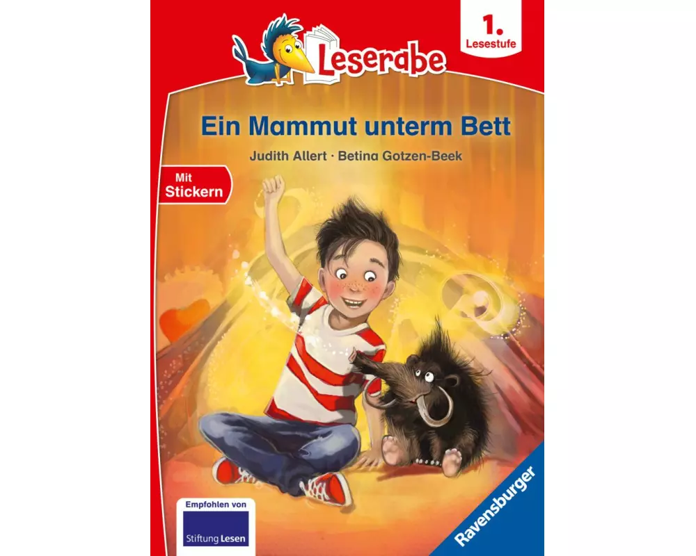 Leserabe 1. Lesestufe - Ein Mammut unterm Bett