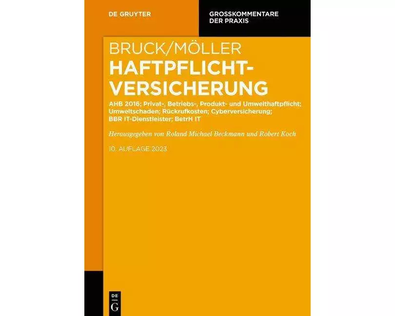 VVG - Haftpflichtversicherung Band 5