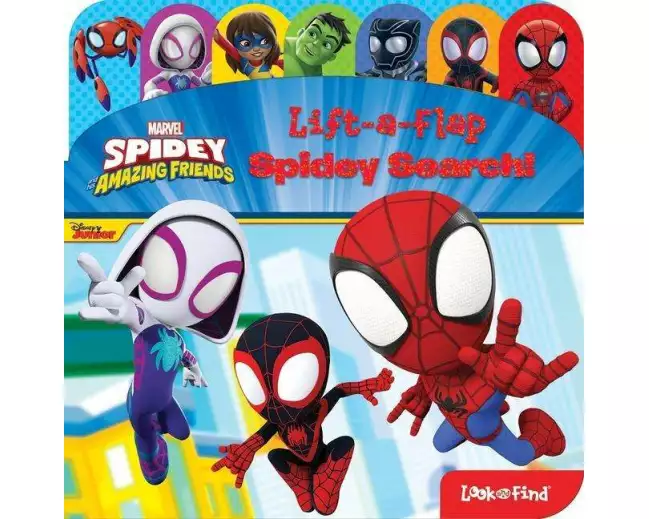 Spidey and his Amazing Friends: Spidey Search! Lift-a-Flap Look and Find