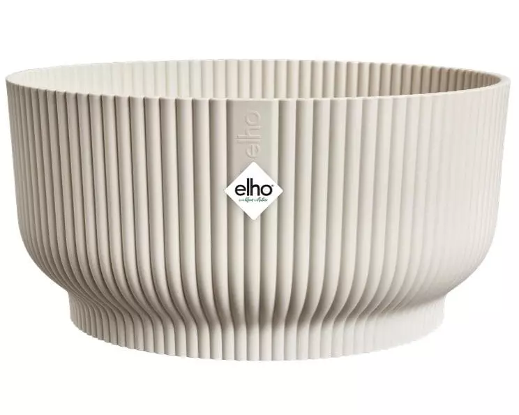 Elho Blumentopf Vibes Fold Bowl 25 cm Weiss