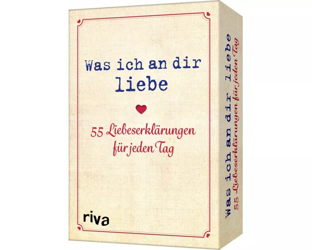 Was ich an dir liebe – 55 Liebeserklärungen für jeden Tag
