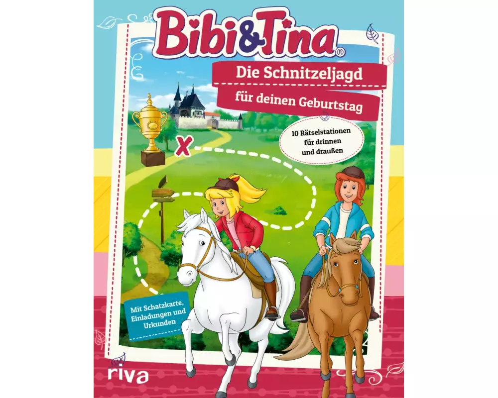 Bibi & Tina – Die Schatzsuche/Schnitzeljagd für deinen Geburtstag