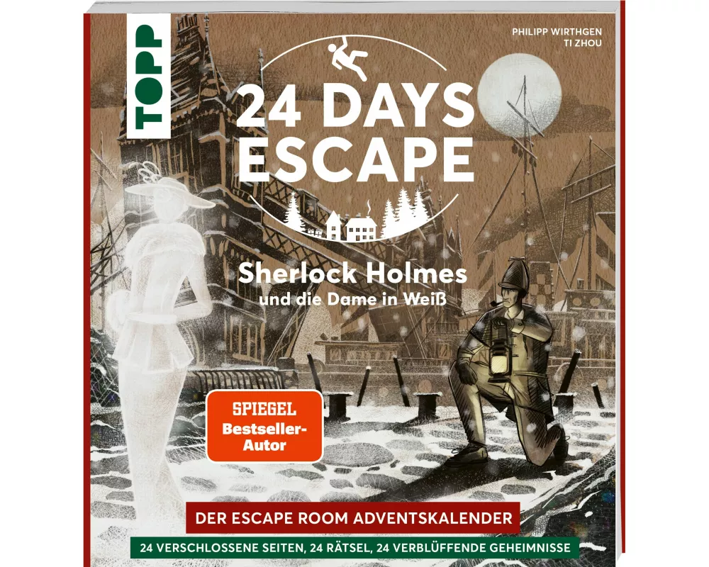 24 DAYS ESCAPE – Der Escape Room Adventskalender: Sherlock Holmes und die Dame in Weiß