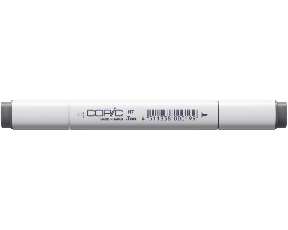 COPIC Marker Classic 2007593 N-7 - Neutral Grey No.7