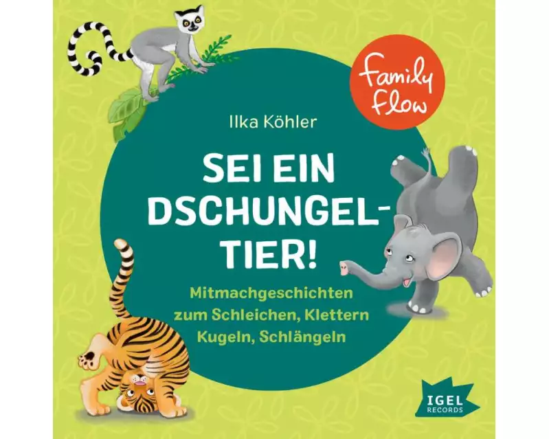 FamilyFlow. Sei ein Dschungeltier!