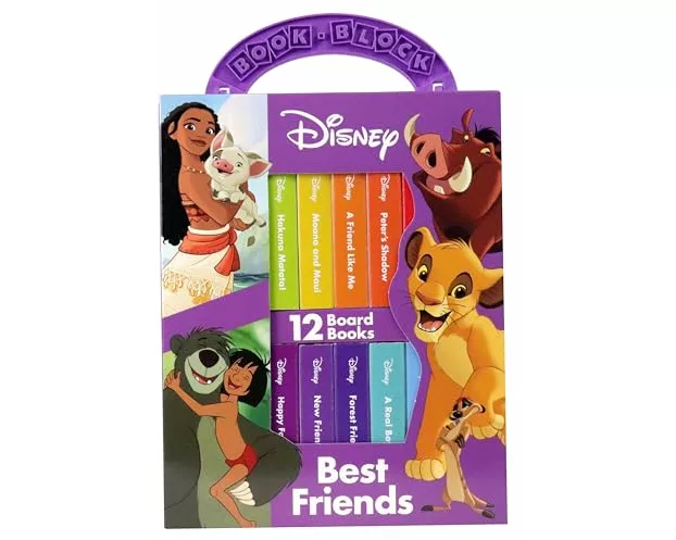 Disney: Best Friends 12 Board Books