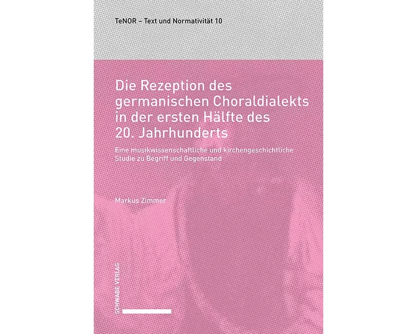 Die Rezeption des germanischen Choraldialekts in der ersten Hälfte des 20. Jahrhunderts