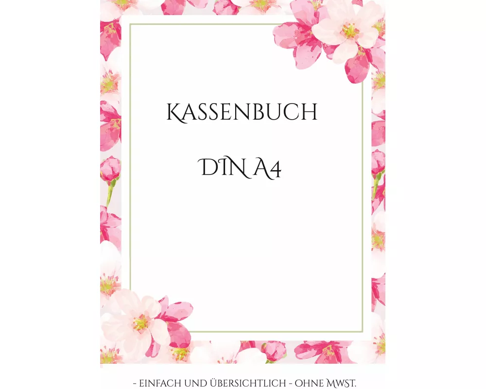 Kassenbuch DIN A4