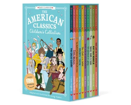 The American Classics Children's Collection (Easy Classics) 10 Book Box Set