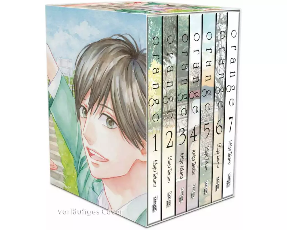 Orange, Bände 1-7 im Sammelschuber mit Extras