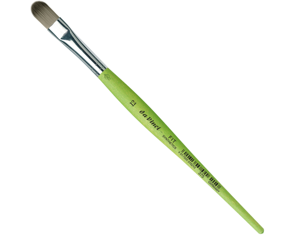 DA VINCI Katzenzungenp. Fit Synthetics VA-375_12 Grösse 12, Synthetik