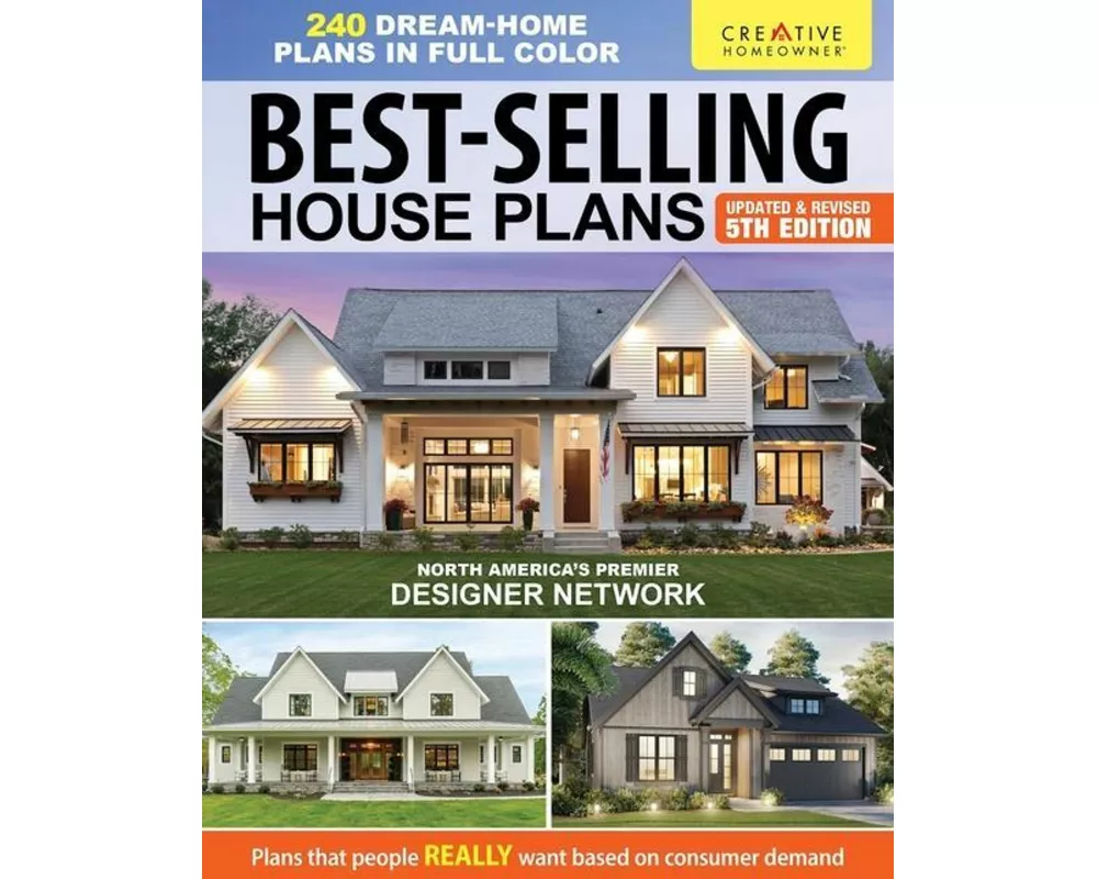 Best-Selling House Plans, Updated & Revised 5th Edition