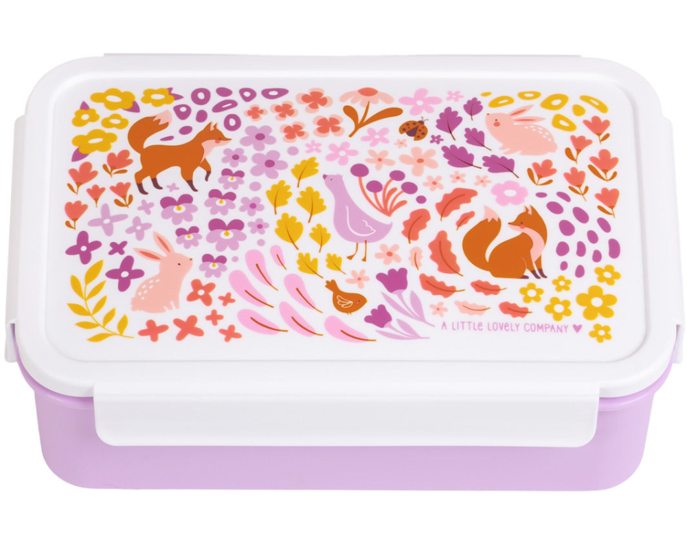 ALLC Lunch Box 22x7x14.5cm BBFGMU79 Flower Garden