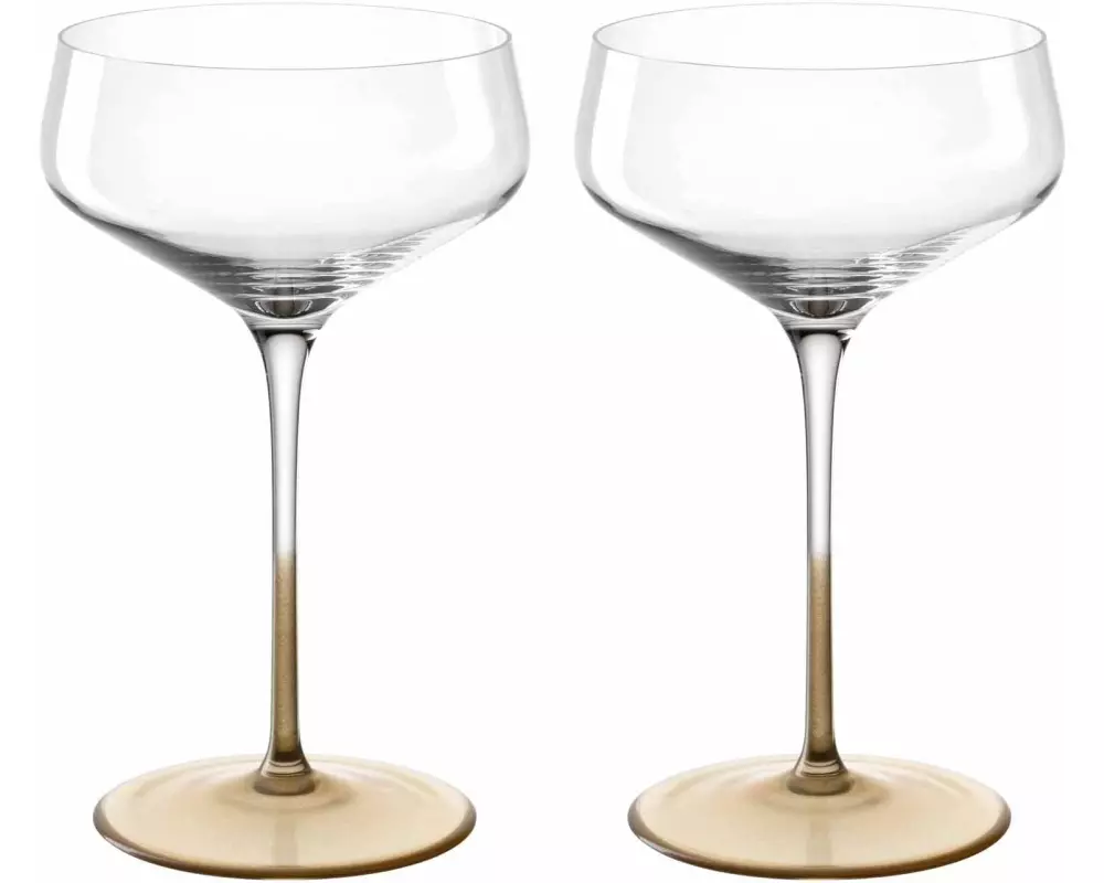 Leonardo Cocktailglas Puccini 2 Stück, 350 ml, Gold