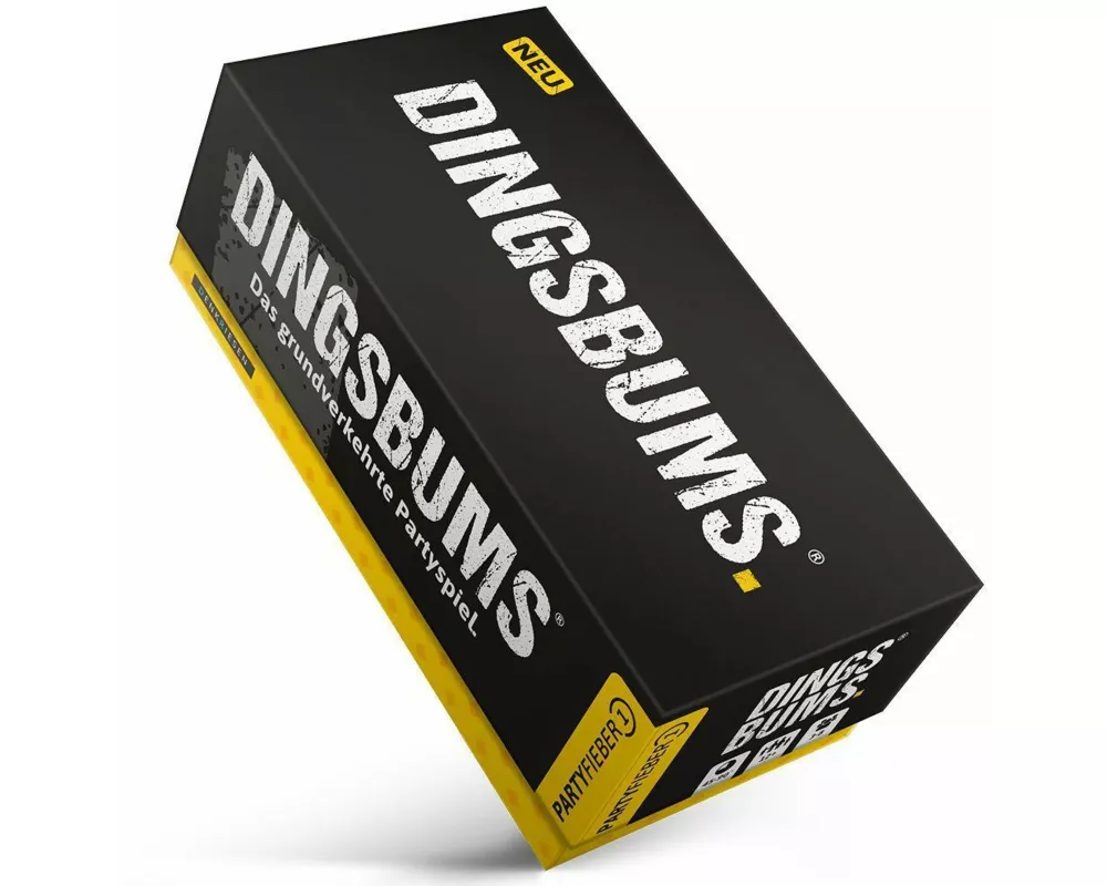 PARTYFIEBER - DINGSBUMS "Das grundverkehrte Partyspiel"