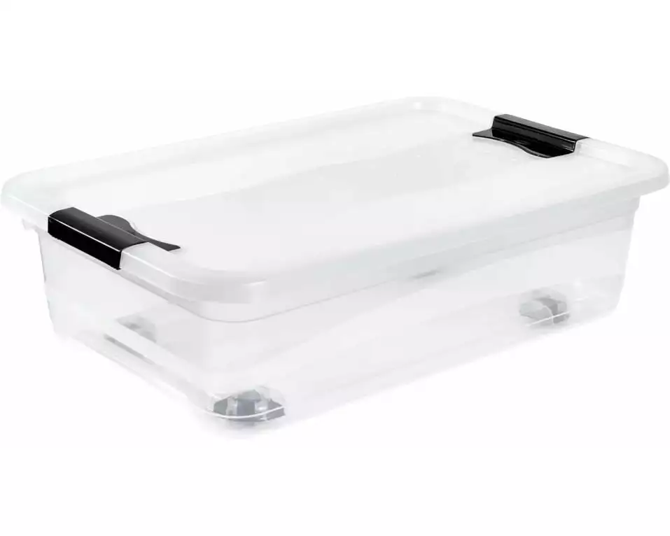 keeeper Aufbewahrungsbox Konrad, transparent, 28 l