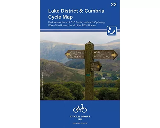 Lake District & Cumbria Cycle Map 22