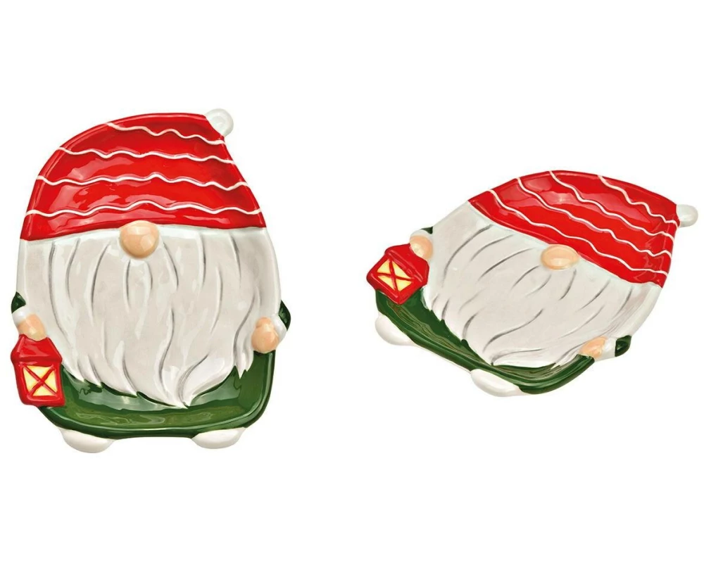 G. Wurm Teller Wichtel 3D 16 x 21 cm