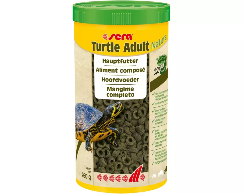 sera Hauptfutter Turtle Adult Nature, 1000 ml, 260g