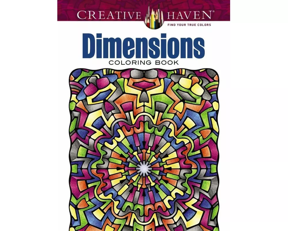 Creative Haven Dimensions Coloring Book