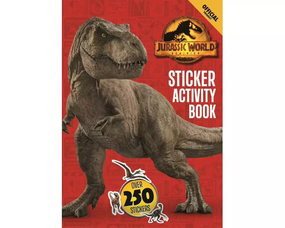 Official Jurassic World Dominion Sticker Activity Book