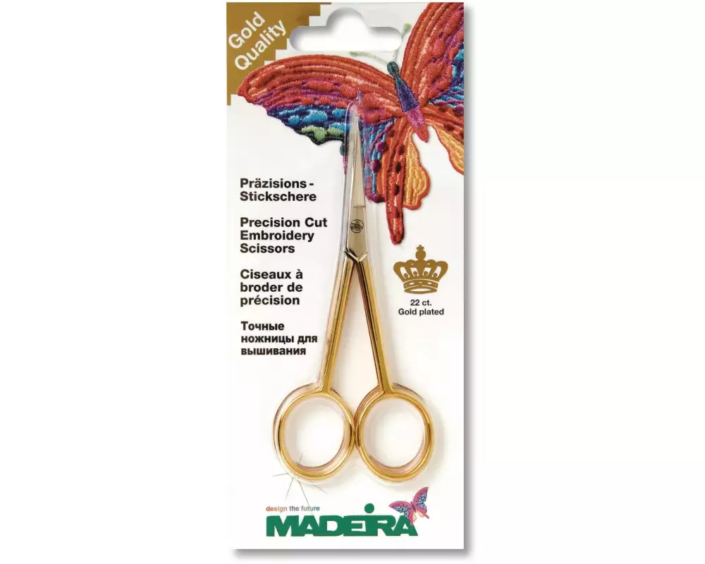 Madeira Stickzubehör Präzisions-Stickschere 1 Stück